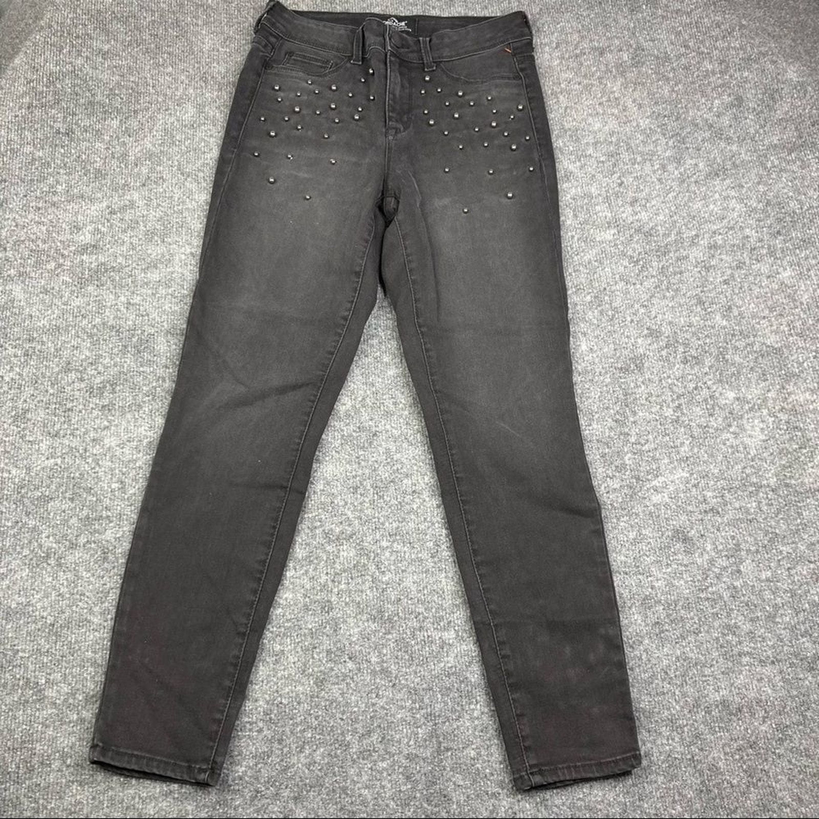 Vintage Jordache High Rise Ankle Skinny Size 6 Black